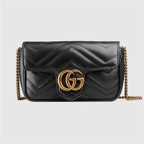 gucci marmont super mini price|borsa gucci marmont nera.